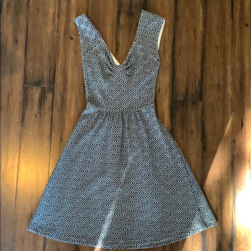 Anthropologie dress with adorable button back